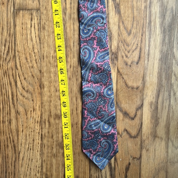 Christian Dior Silk Paisley Tie - Picture 8 of 8